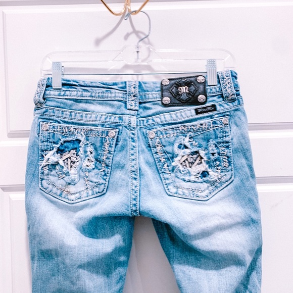 Miss Me Denim - Miss Me Jeans RARE with embellished pockets Bootcut Flare Fit